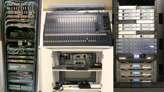 Cable and Audio Visual Cable Rack Management