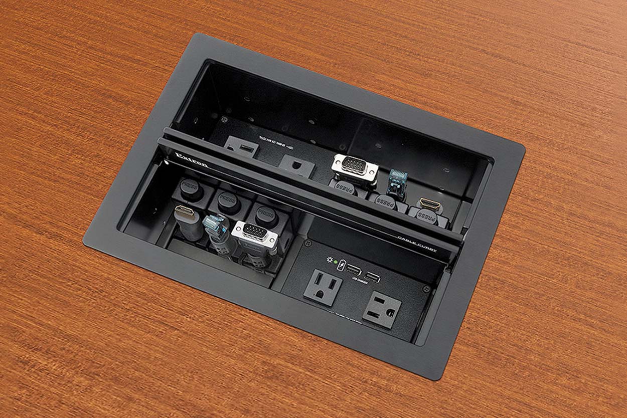 Cable cubby